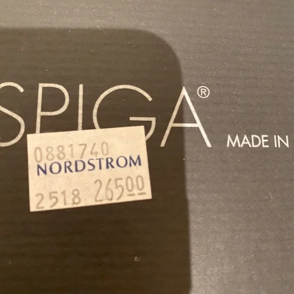 Via Spiga Black Leather Larry Calf Boots 6.5 - Picture 8 of 9